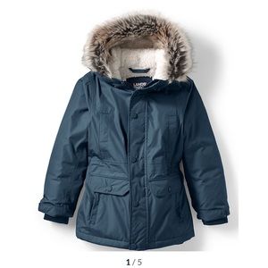Lands’ End Kids Expedition Down Waterproof Winter Parka